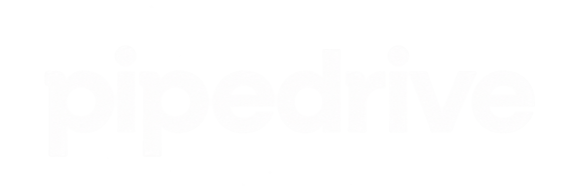 Pipedrive white logo